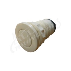 Air Button, Presair Gunite, White, 1 1/4" PVC : B340WA