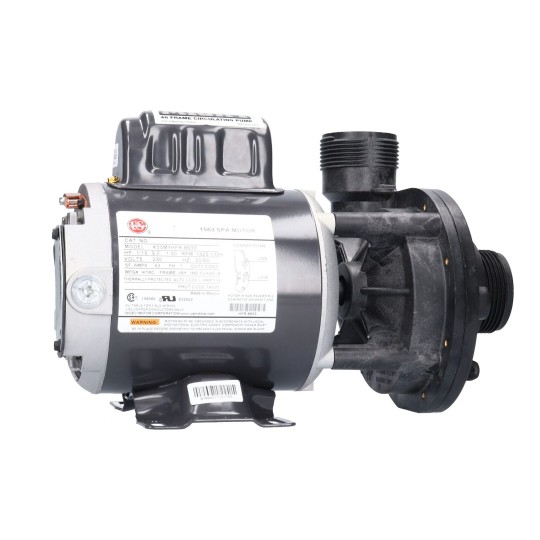 Circulation Pump, Waterway Iron Might, 1/15HP, 230V, 0.8A, 1-Speed, 40GPM, 48-Frame, 1-1/2"MBT, 50/60 Hz : 34100201E