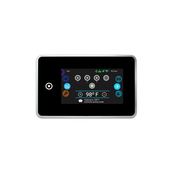 Spaside Control, Gecko, Color Keypad with Touchscreen, 10' Cord, in.k1001-V2-CL-GE1, 6-3/16" x 3-7/8" : 0607-008087