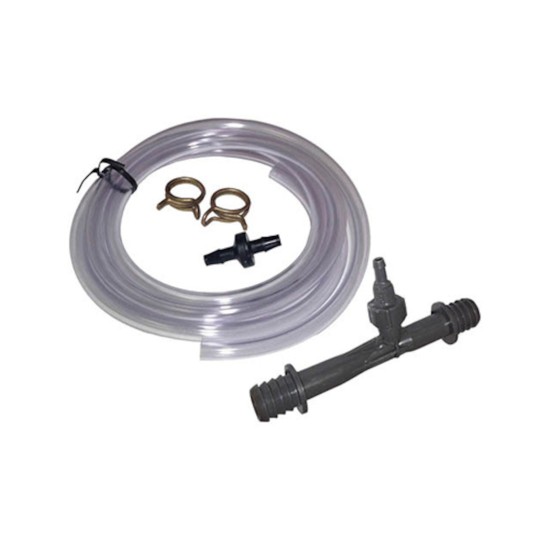 Ozone Installation Kit, AquaSun, Kit No.1 Includes, 1/4" Tubing & 1/4" Check Valve, 3/4" Injector, Hose Clamps : OZKIT-2