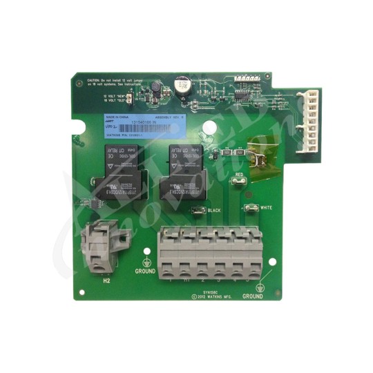 Circuit Board, Hot Springs/Watkins, IQ2020 System Heater Relay Board, 2 Relays, 2001-2009 : 74618