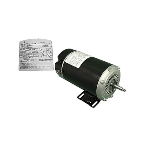 Motor, Emerson, Thru-Bolt, 48-Frame, 1-Speed, 1.5HP, 115/230V, 7.7/15.4 Amp : EZBN35