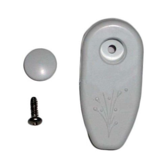 Handle, Diverter Valve, Watkins, Hotsprings / Tiger River, Pre-1994, w/Screw & Cap, White : 75074