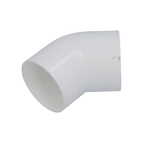 Fitting, PVC, Ell, 45Â°, Slip, 2"S x 2"S : 417-020