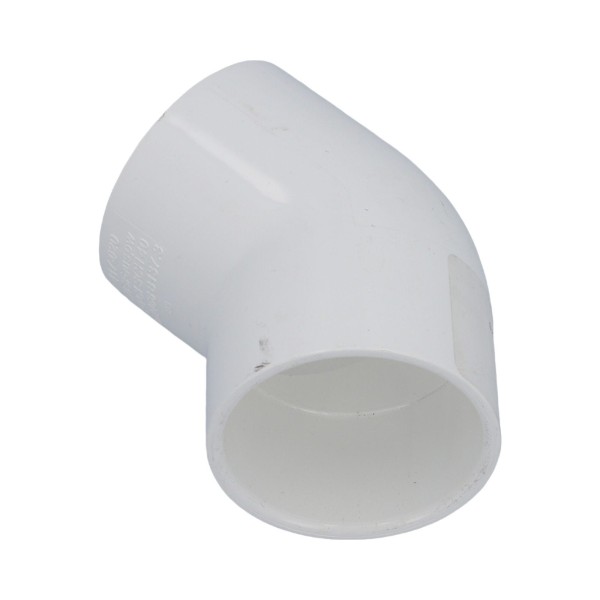 Fitting, PVC, Ell, 45Â°, Slip, 2"S x 2"S : 417-020