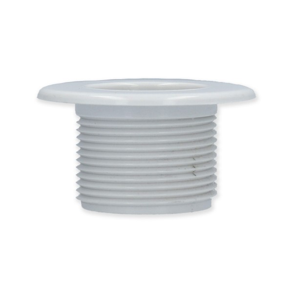 Wall Fitting, Jet, HydroAir Slimline, 2-1/2" Face, Standard Threads, White : 10-3901