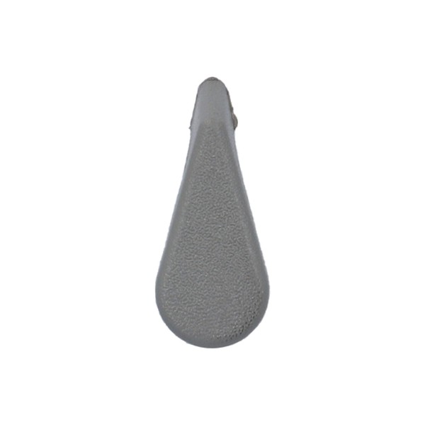 Handle, Air Control, Waterway Top Access, 1", F.A.S, 5 Scalloped Textured, Gray : 662-2117