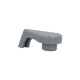 Handle, Air Control, Waterway Top Access, 1", F.A.S, 5 Scalloped Textured, Gray : 662-2117