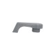 Handle, Air Control, Waterway Top Access, 1", F.A.S, 5 Scalloped Textured, Gray : 662-2117