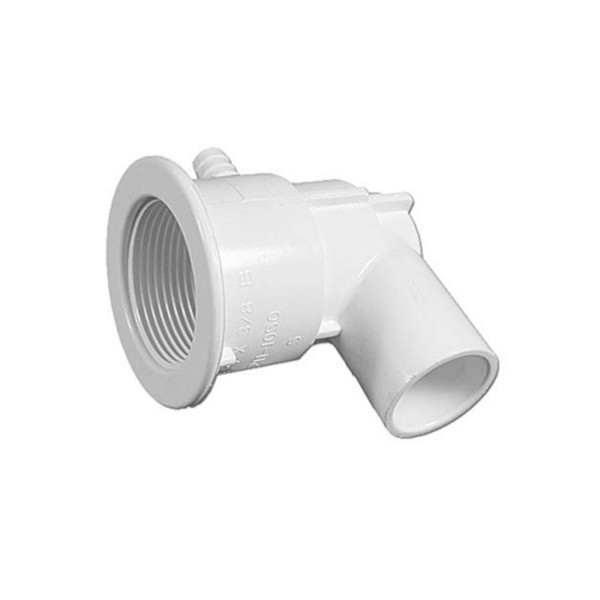 Jet Body,WATERW,Adjustable Mini,3/8"B Air x 3/4"S Water,Ell 1-3/4"Hole Size : 211-1050