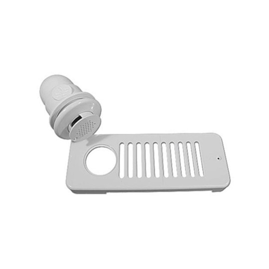 Strip Skimmer, HydroAir, 90-Degree, 1-1/2"S, White : 10-6509