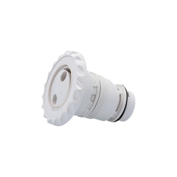 Jet Internal, Waterway Poly Jet, Adjustable Deluxe, Pulsator, 3-1/2" Face, White : 210-6070