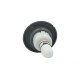 Jet Internal, Waterway Whirlpool, Adjustable, 5" Face, Gray w/ Stainless Escutcheon : 212-2067S