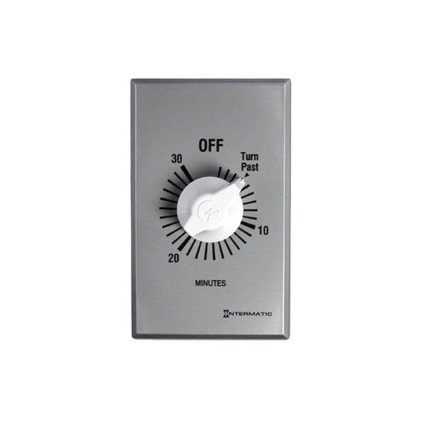 Time Clock, 30 Minute Spring Wound Timer w/ Face Plate : FF30M