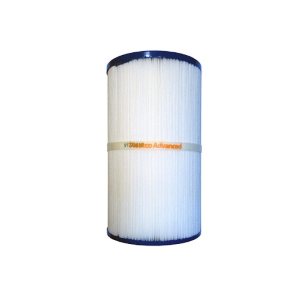 Filter Cartridge, Master Spa, Outer 35 Top Access Locking, 4.93" Diameter, 8.5", Top: Handle, Bottom: 2" Thread: X268548