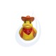 Rubber Duck, Cowboy Duck Keychain : SP6506K