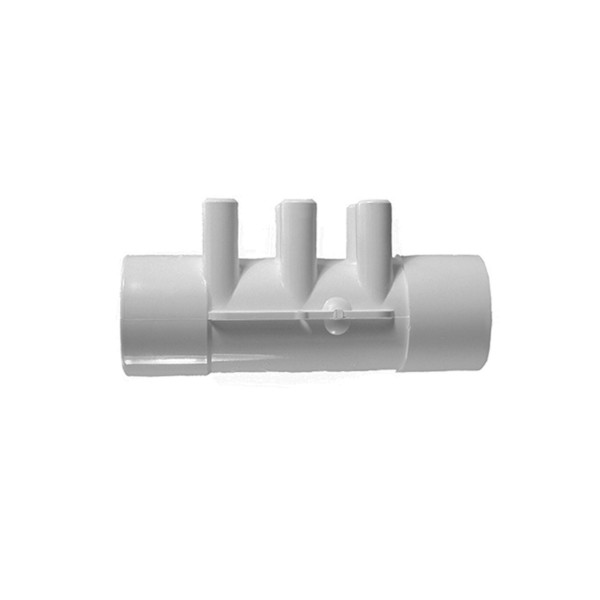 Manifold, PVC, Waterway, 2"S x 2"S x 6 3/4"SB Ports : 672-7930