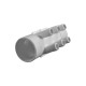 Manifold, PVC, Waterway, 2"S x 2"S x 6 3/4"SB Ports : 672-7930