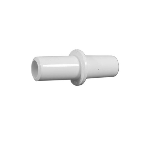 Fitting, PVC, Smooth Barb Coupler, 3/4"SB x 3/4"SB : 419-0900