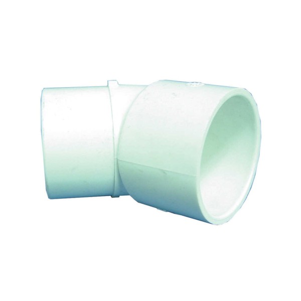 Fitting, Elbow, PVC, 45 Degree Street, 2"Slip x 2"Spigot : 423-020