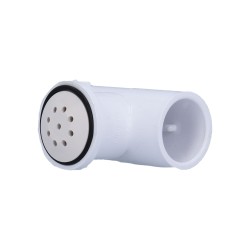 Air Injector, Waterway Top-Flo, Tee, 1" Slip, White : 670-2320