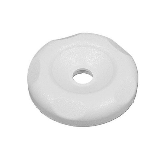 Cover, Diverter Valve, Waterway, 2" Vertical/Horizontal, 5-Scallop, White : 602-3590