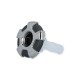 Jet Internal, CMP Typhoon 200, Crown Directional, 2-1/4" Face, Gray w/ Stainless Escutcheon : 23426-012-700