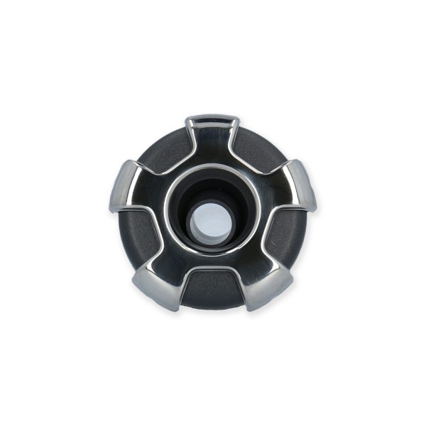 Jet Internal, CMP Typhoon 200, Crown Directional, 2-1/4" Face, Gray w/ Stainless Escutcheon : 23426-012-700