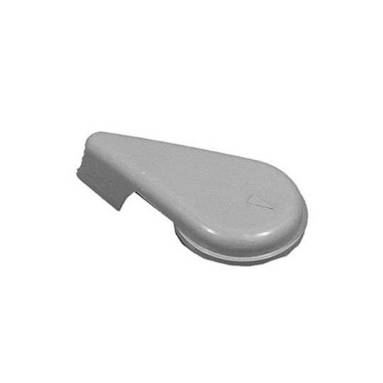 Handle, Diverter Valve, Waterway, 2" Vertical/Horizontal, Notched, Gray : 602-3547