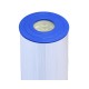 Filter Cartridge, Pleatco, Diameter: 7", Length: 20-1/16", Top: 3"Open, Bottom: 3"Open, 80 sq ft : PCC80