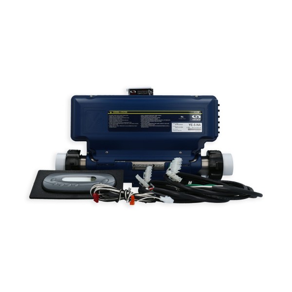 Control System, Kit, Gecko IN.YE-5, 240V, 4.0kW, Pump1, Pump2 1 or 2 Spd, Blower/Pump3 1 Spd, & K450-3OP : 0610-300003