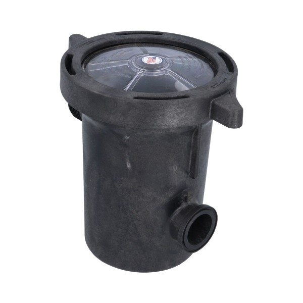 Hair/Lint Trap Assembly, Waterway, 1-1/2"FBT x 1-1/2"MBT x 1-1/2"FPT, Complete w/Basket & Lid : 310-5400