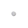 Air Button, Waterway, Low Profile w/90 Degree Barb, White : 650-3040-CW