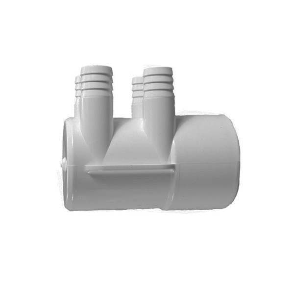 Manifold, PVC, Waterway, 2"S x Dead End x 4 3/4"RB Ports : 672-7170