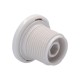 Jet Internal, Waterway Ozone/Cluster, Non-Adjustable, Pulsator, Front Access, 1-1/2" Face, Smooth, White : 212-8400