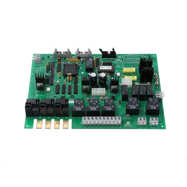 Circuit Board, Sundance 850 LCD, Rev 1.28FB, 1993-Present, 1 or 2 Pump, Less Perma Clear, No Circ Pump : 6600-018