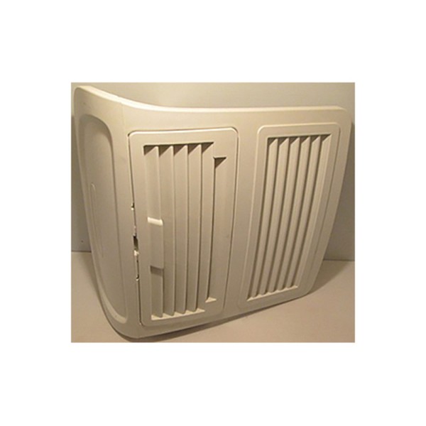 Filter Assembly, 2013, Weir Louvered Grille, White, W/Mtg Hdwr : 14793