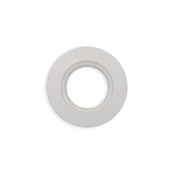 Wall Fitting, Return, Waterway, 1-1/2"FPT w/Nut, Gasket, White : 400-9170