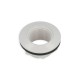 Wall Fitting, Return, Waterway, 1-1/2"FPT w/Nut, Gasket, White : 400-9170