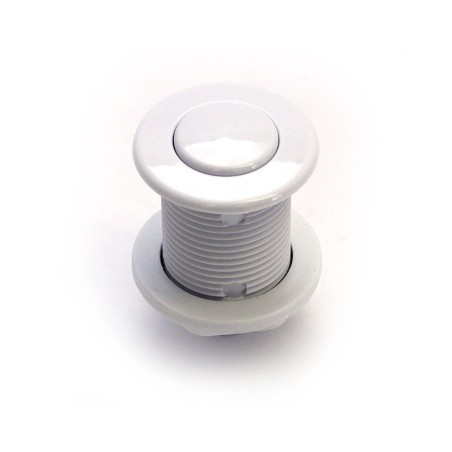 Air Button, G&G, Flush Mount, White : 3070