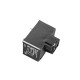 Relay, T90 Style, 12 VDC Coil, 30 Amp, SPST, PCB Mount : 92F3733