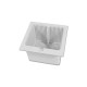 Filter Sq. Basket,WATERW,Front Access Skim,Top 4-7/8"x5.25" : 519-4030