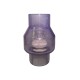 Check Valve, Magic, Swing, 1-1/2" Slip x 1-1/2" Slip, Clear : 0851-15C