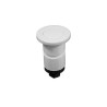 Air Button, Presair Gunite, White, 1" PVC : B330W