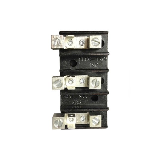 Terminal Block, 3-Position, 50 Amp, 115/230V : ERB44K