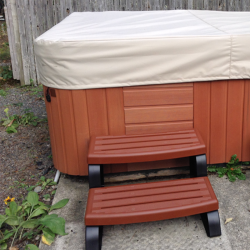 Prolongs its life Hot Tub Cover Guard Cap Protects covers from the elements 