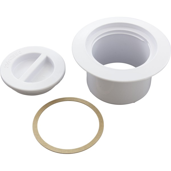 Volleyball Flange And Flush Cap White : 25571-000-000