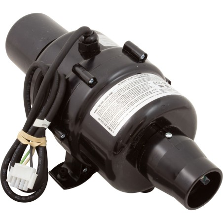 Blower, CG Air Millenium O, 230v, 6.0A, Heater, 3' AMP, w/Muffler : MO300-240/60A