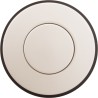 Air Button, Tecmark, Low Profile, 1-1/4 Hole Size, White : MPT-01010-3428D