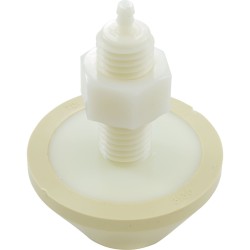 Air Button, Tecmark, Raised Cone, 7/8"hs, 2-3/4"fd, Beige : PT1-3130-03